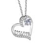 Heart-Shaped Mum Necklace - Fashionable European & American Style, Niche Design, Perfect for Mother's Day Gift.