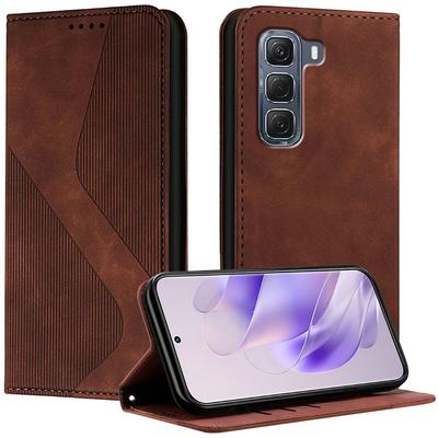 Pro Infinix Hot 60 Pro Plus Magnetické Kožené Peněženkové Pouzdro Pro Infinix Hot 60i 50i 60 50 40 Pro Pouzdro Hot 50 Pro+ Luxusní Kryt
