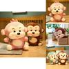 Adorable Monkey Stuff Toy Plush Doll For Girls With Soft And Cuddly Texture