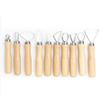 10pcs Clay Pottery Sculpture Wax Soap Modelling Carving Tools Set