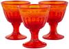 Aderia (ADERIA) Shonai Craft Sake Cup, Red, 55ml, Red Tall Cup, Set of 3, Made in Japan, F-70393