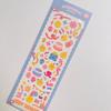 Korean Popular INS Same Laser Goo Card Sticker Transparent Bottom Seiko DIY Decorative Sticker
