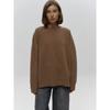 Women'S O-Neck Oversized Sweater Autumn Winter Thick Warm Loose Simple Solid Color Knitted Pullover Casual Jumper Top