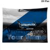 Hertha BSC Custom Name Wall Tapestry Aesthetic Wall Hanging Printed Fabric Blanket Decorative Tapestries for Bedroom Living Room Home Decor
