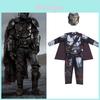 Costume traspirante e morbido di Star Wars Mandalorian per Cosplay e Divertimento di Halloween