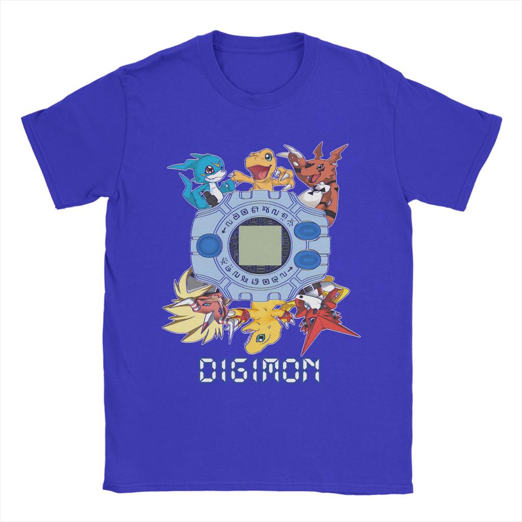 Men Women Digimon seasons T Shirts  Cotton Clothing Casual Short Sleeve Crewneck Tees Party T-Shirts