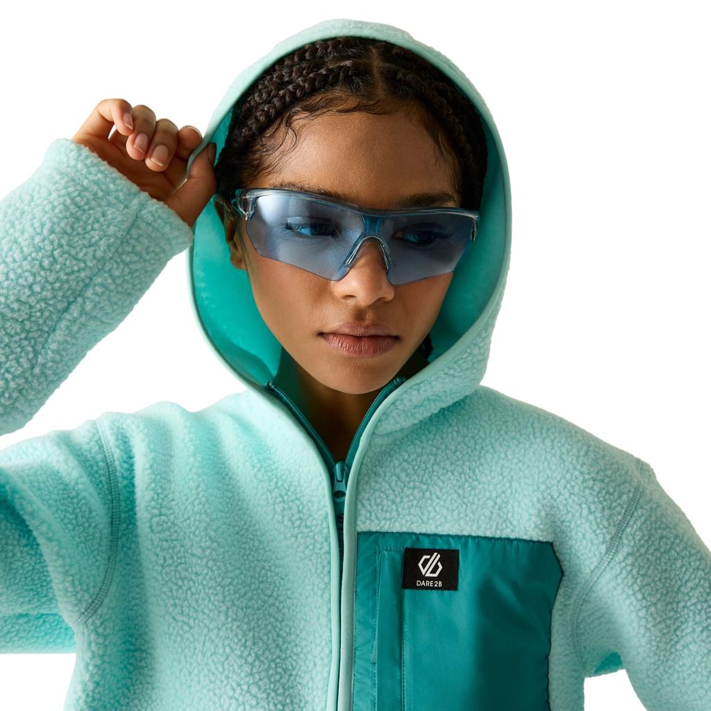 Womens/Ladies Firn Borg Hooded Fleece