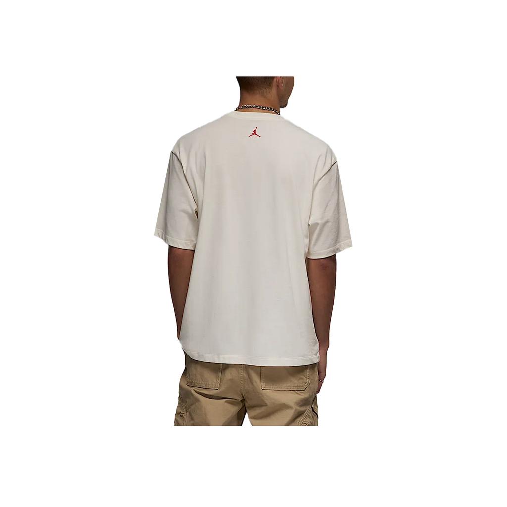 Jordan Flight Essentials Rundhals American Vintage Locker Kurzarm T-Shirt Herren Tops Sail Campus-Red HM7132133