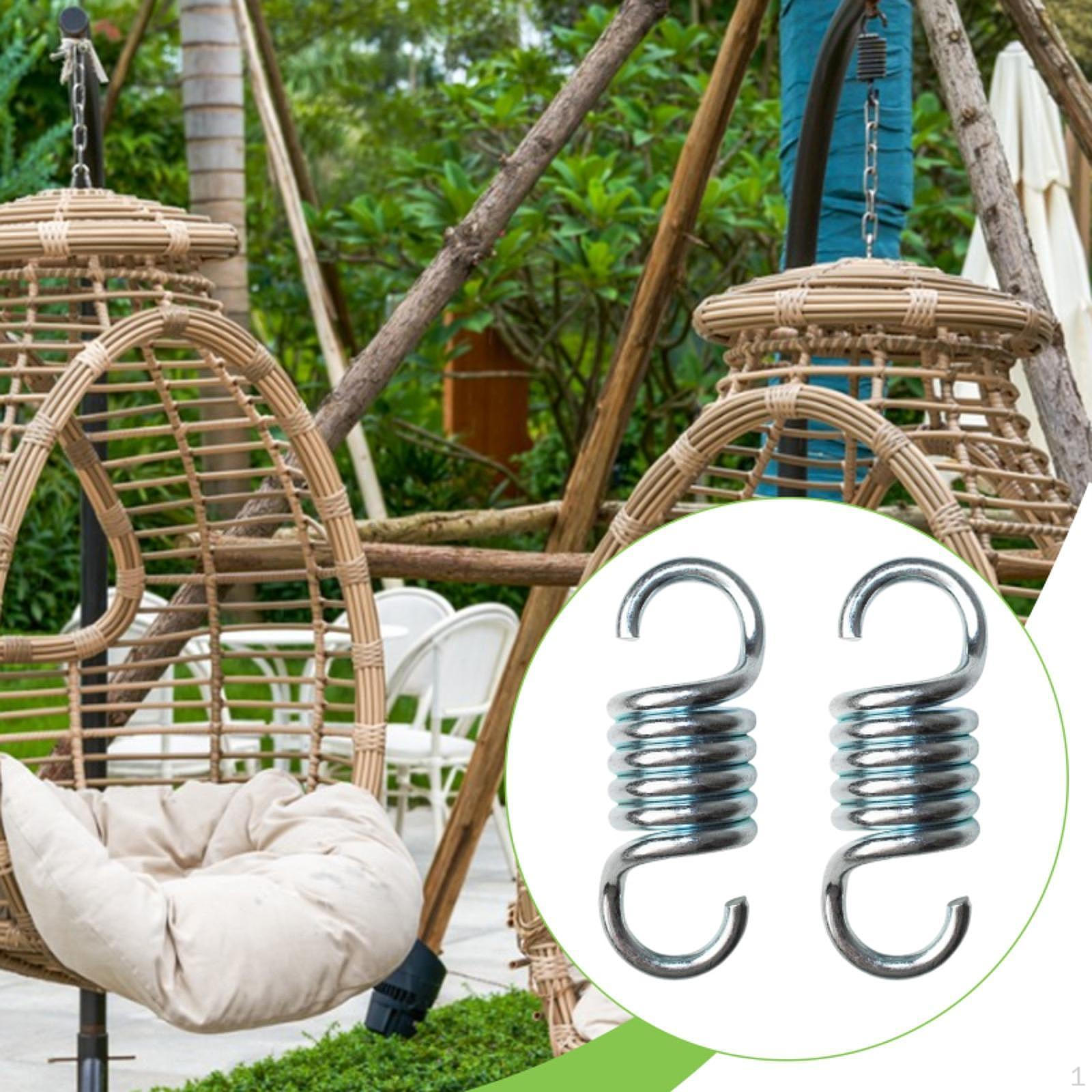 

2 Pieces Swing Spring Decorative Sturdy Accessory for Porch Patio Boxing Bag No Anti Noise Mat