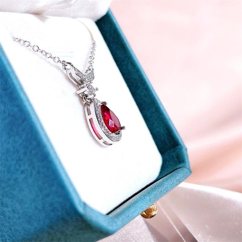 BELLA BOX Collier de luxe pour femmes Charme Mariage Fiançailles Joaillerie Fine Nouveau Tendance