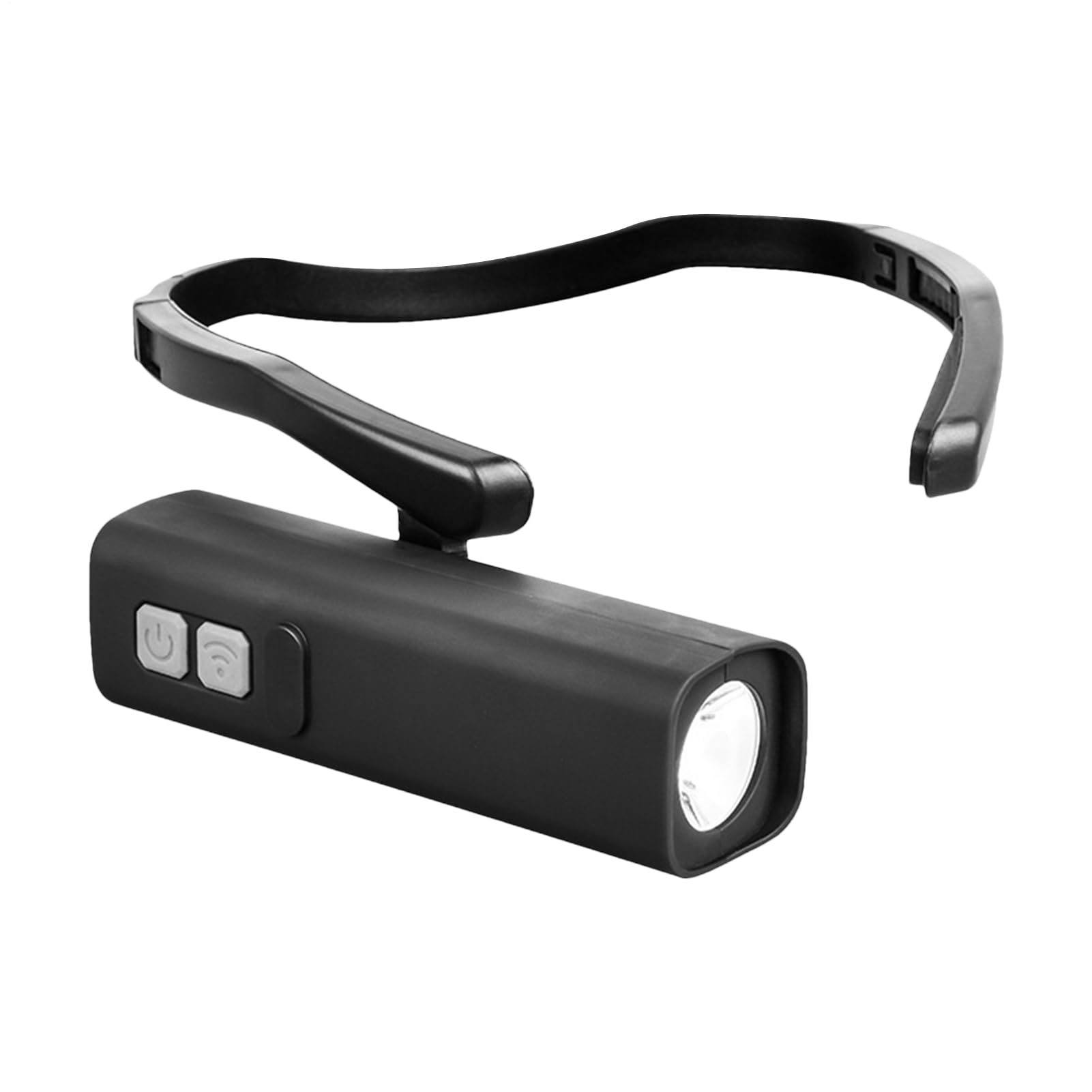 

LED Ear Worn Headlamp,Waterproof Head Flashlight Motion Sensor,Rechargeable Head Torch,Climbing,Walking, Cycling,Mountaineering чорний