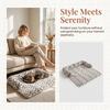 Soft Fluffy Dog Cat Bed Mat with Side Bolsters Non-Slip Bottom Washable Sofa Cushion for Indoor Outdoor Pets