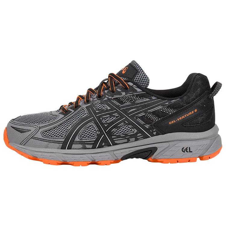 ASICS Gel Venture 6 4E Широкие Серый Черный T7G3Q-9616 41.5