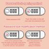 200 Envelopes Money Saving Challenge With Password Lock Save Money Pu Money Collection Book Large Capacity Portable