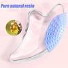 Wrinkle Removal Facial Massage Scraper Transparent Resin Facial Guasha Massager  Skin Care