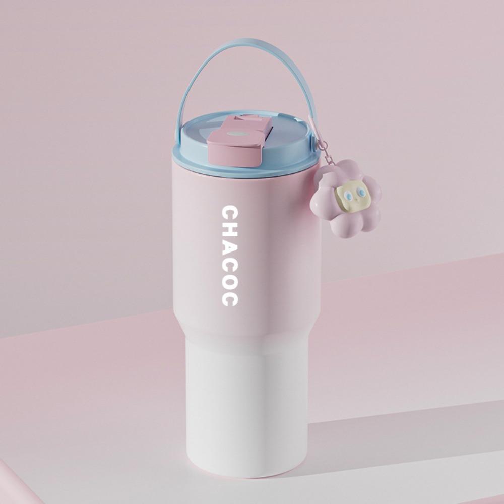 Fashion Vacuum Thermos Cup Stainless Steel Water Bottle Drinkware Insulation Cup  Gift