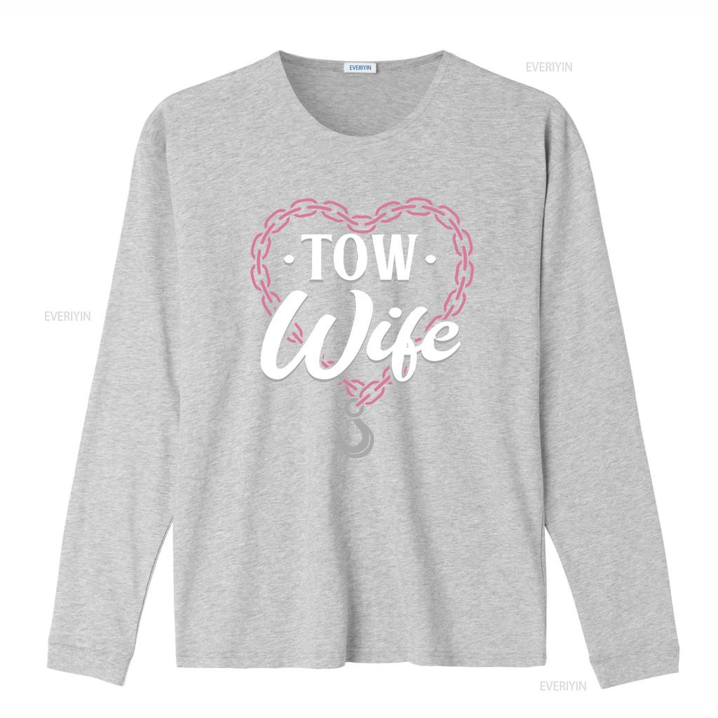 Tow Truck Wife T Shirt Driver Towing  vintage Washed Comfortable Stylish Breathable graphic Top For Everyday Wear Slightly