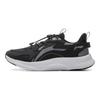 Li Ning Kids Sports Lifestyle Series Simple Stylish Comfortable Low-Top Casual Shoes Kids Casual Shoes Black Gray YKCV006-3