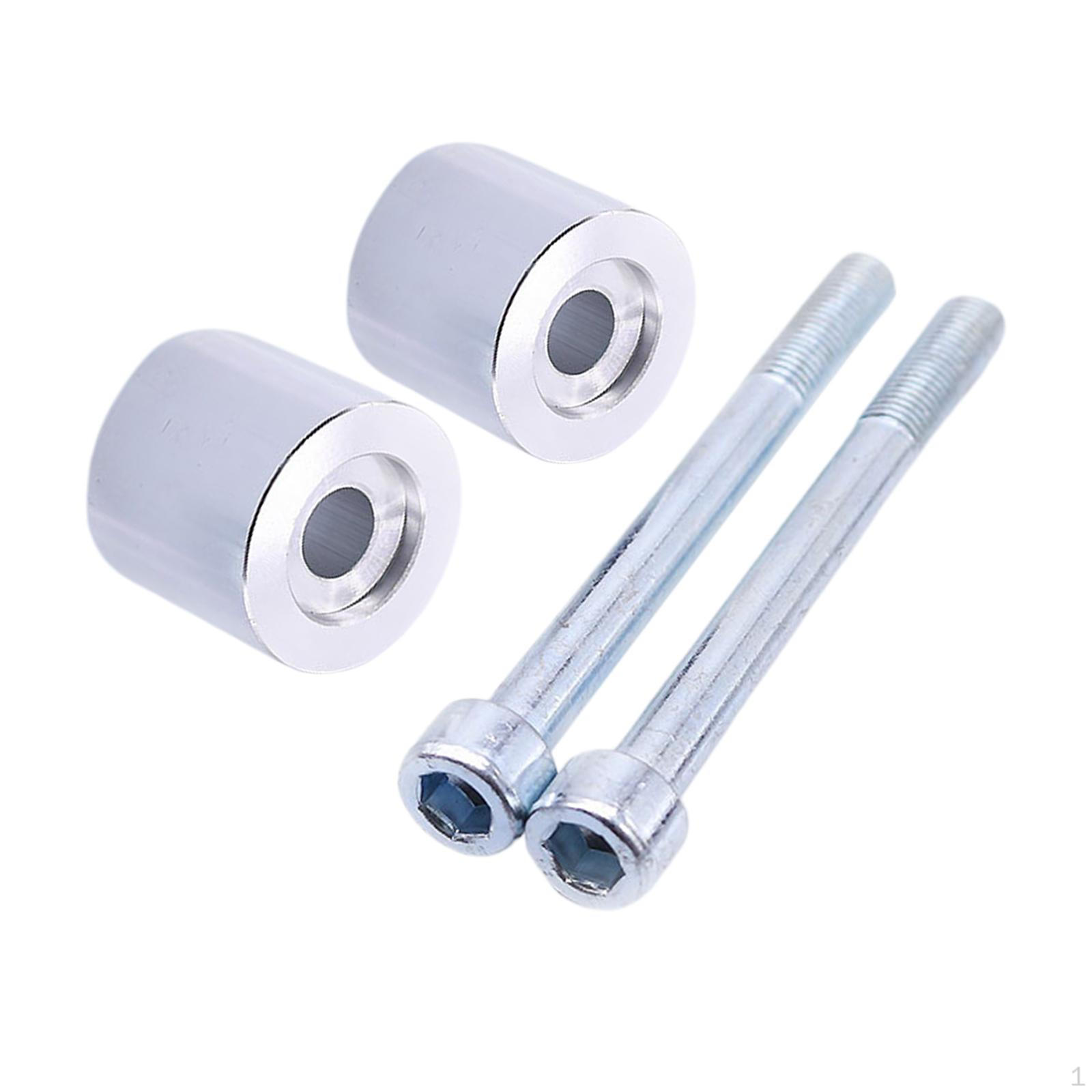 

Aluminum Handlebar Bar Riser Mount Clamp w/Bolts Fits for Multstrada 1200/s 1260 950/7-2019 срібний