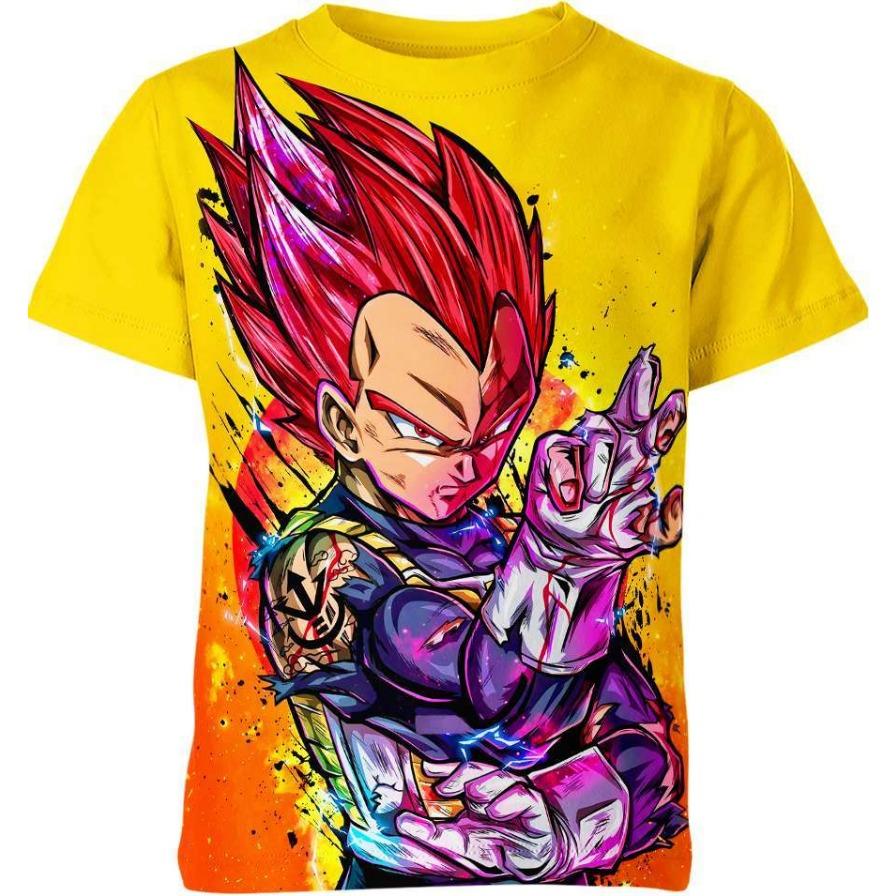 2024 Sommer Ny Dragon Ball Z Cosplay T-skjorte Kortermet Barne T-skjorter Tegneserie Japan Stil Anime Herreklær Topper