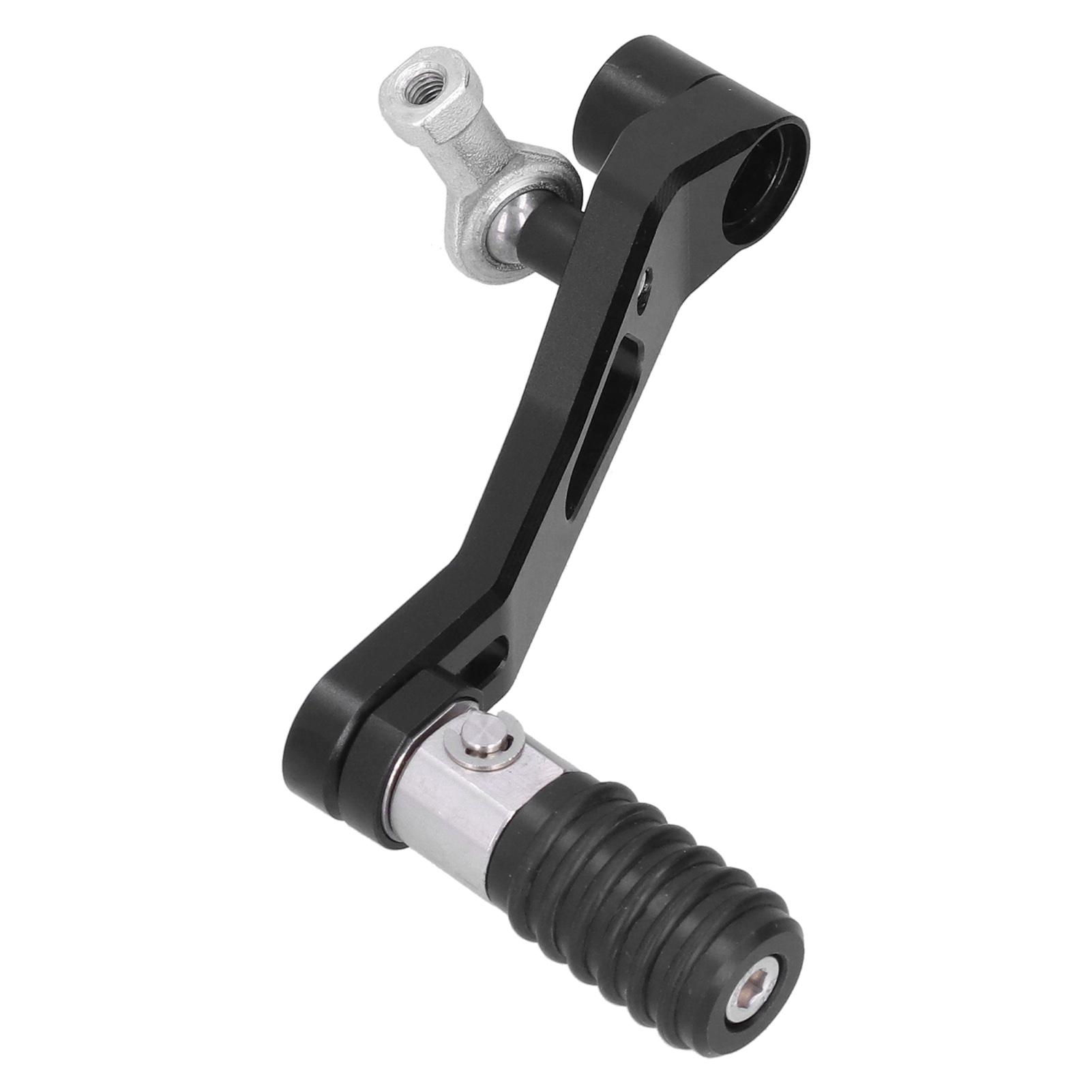 18mm Hole Folding Gear Shifter Lever Pedal Adjustable CNC Aluminum Billet Replacement for CMX500 Rebel 2017‑2021Black