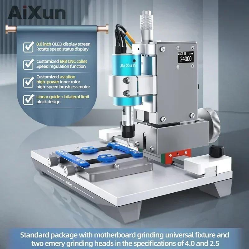 JCID AIXUN Grinder Machine 2nd Gen for Mobile Phones Motherboard CNC IC CPU Chips Grinding Polishing Maintenance Platform Tools