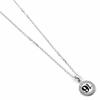 Harry Potter Sterling Silver Platform 9 3/4 Necklace with Crystals