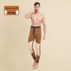Muqingqing Men's Thickened Slim Fit Thermal Pants