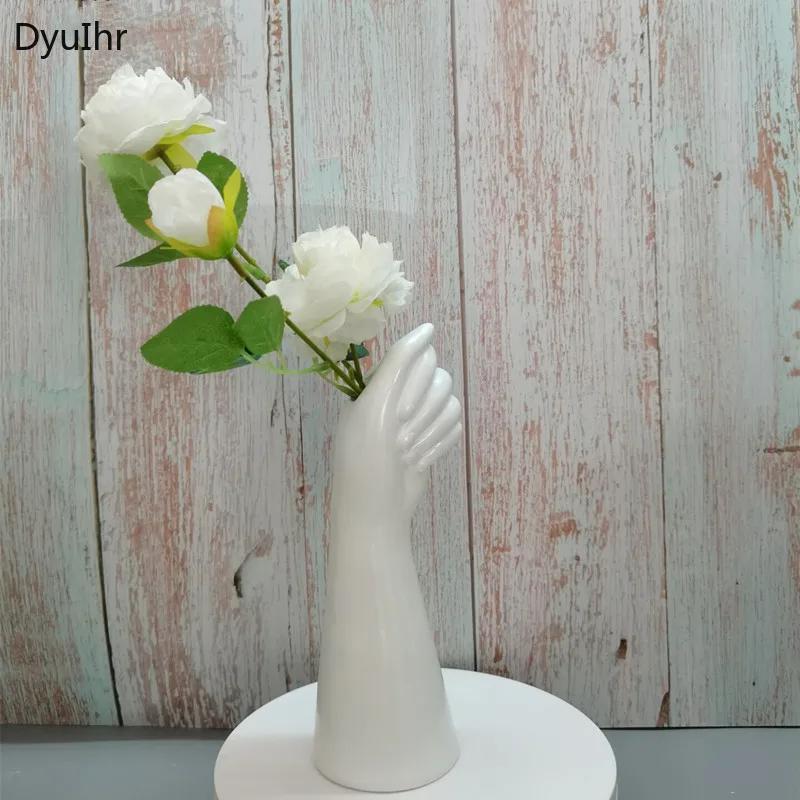 Vază în stil nordic Vază cu față Ornamente pentru sufragerie Artizanat din rășină Vaze din rășină Accesorii pentru decorarea casei vaze cu flori