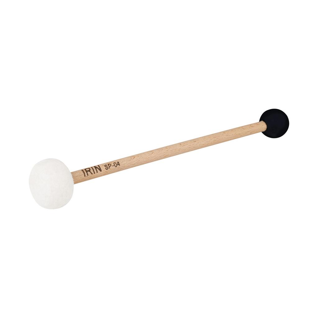 Rubber Head Percussion Sticks, Steel Tongue Drum Mallet Rubber Mallet Sticks Wooden Fish Drum Sticks with Wooden Handle