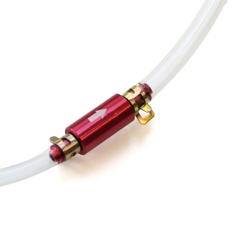 Durability Brake Fluid Bleeding Tool Set One Way Gate Tube 6MM Hose Universally Fit For Automotive Motorcycle Brake Maintenance