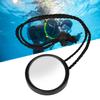 HSJ 928 Scuba Diving 360 Degrees Adjustable Rearview Mirror with Lanyard Side Hanging Cave Water Sports Safety Gear