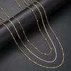 3Pcs/Set Summer Beach Belly Body Chains For Women Simple Gold Color Sequin Waist Chain Female Sexy Bikini Body Jewelry Accessory