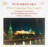 CD PYOTR ILYICH TCHAIKOVSKY, KONSTANTI - Piano Concertos Nos.1 And 3  8557257 Naxos 2004 Europe Classical Used