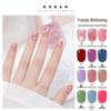Long-Lasting Water-Based Peelable Nail Polish - No Lamp Needed, Quick-Drying, Colorfast, Perfect for Students and Salons.