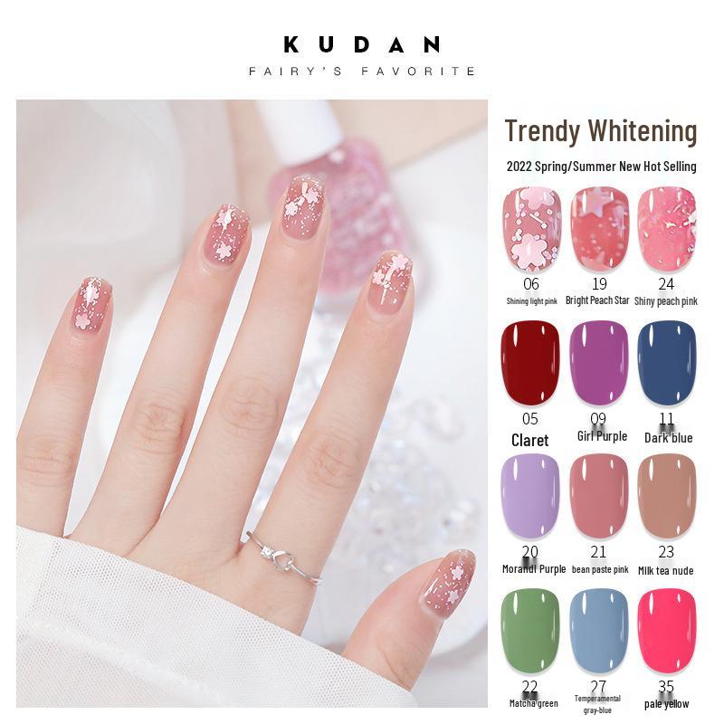 Long-Lasting Water-Based Peelable Nail Polish - No Lamp Needed, Quick-Drying, Colorfast, Perfect for Students and Salons.