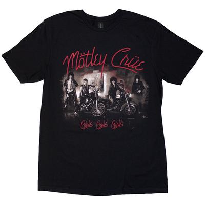 Summer Rare Motley Cruer Graphic Polyester T-shirt Unisex Summer Short Sleeve Fashion Brand Tee Luxury Casual Vintage Tees