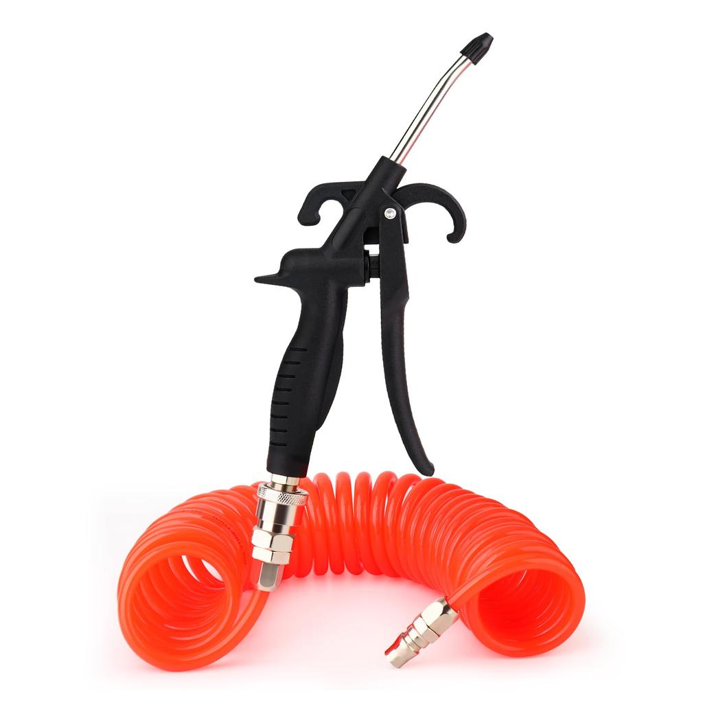 TAILONZ High-Pressure Air Dust Removal Sprayer, Equipped with 6m Spiral Hose and Dust Collection Nozzle