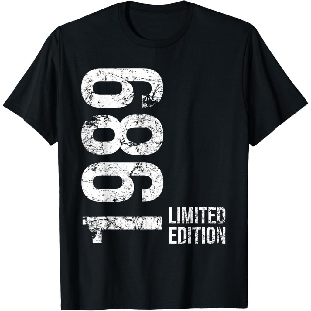 Vintage 1989 Music Cassette 36th Birthday Gifts 36 Years Old T Shirt Men Streetwear Tee Shirt Short Sleeve Unisex Loose Clothing