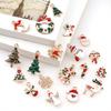 10x Romantic Christmas Charm Metal Alloy Decor New Year Pendant for DIY Bracelet