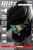DFG Blitz Goggles Silver Mirror Lens Outrigger Frame D8966 [Dirt Freak] Black/Silver VLT20% Anti-Fog