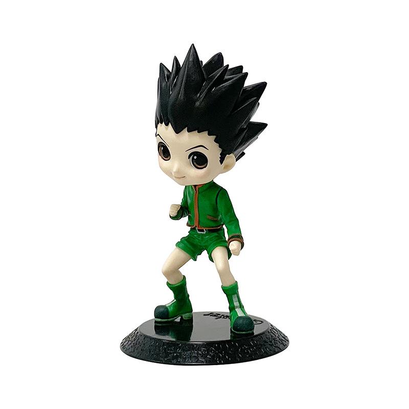 15cm HUNTER X HUNTER Figures Pvc Model Anime Peripheral Killua Zoldyck GON FREECSS Collector Model Desktop Decoration Gift