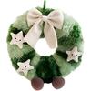 JELLYCAT Christmas Series Nordic Spruce Wreath Dolls Plush Doll 28CM Height In Sitting Posture
