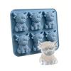 Unique Silicone Ice Cubes Trays In Cattle Designs Fast Freeze Great For Cocktails Parties Restaurants Home