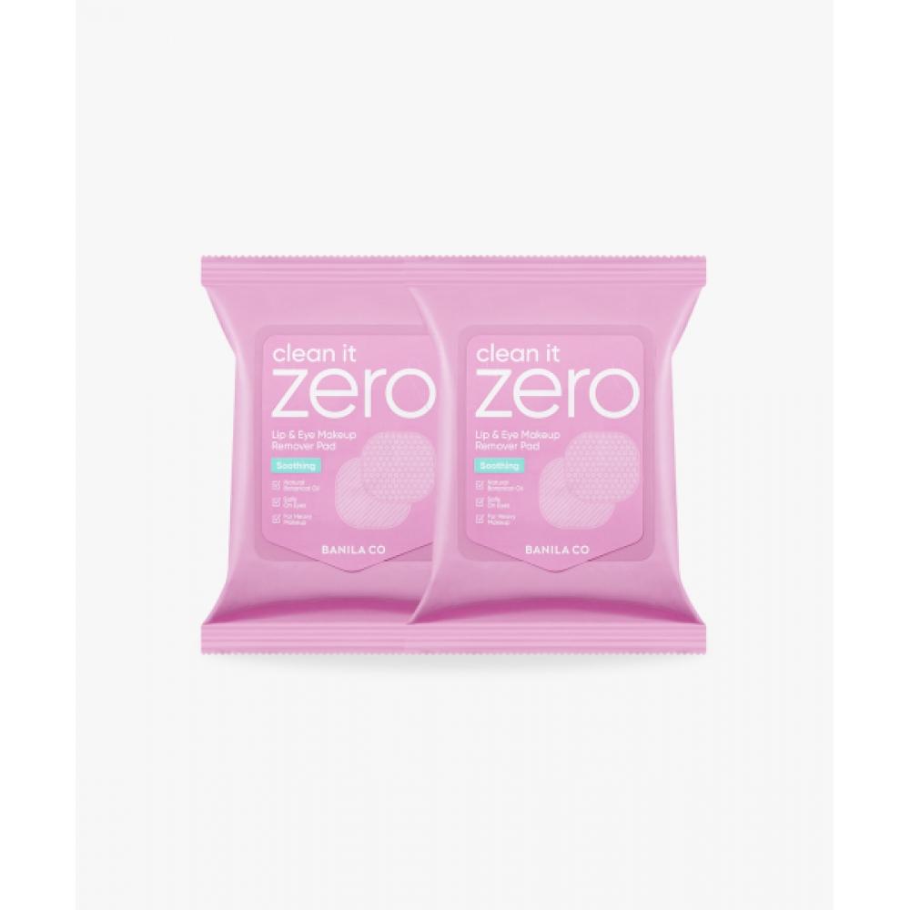Banilaco [2pack] Clean It Zero Lip   Eye Remover Pad  30 Sheets FREE