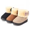 Children's Winter Fleece-Lined Snow Boots: Thick Warm Cotton for Toddlers and Big Kids