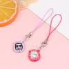 Sanrio Hello Kitty Tamagotchi Kolye Sevimli Mini Kt Çizgi Film Telefon Zinciri Harajuku Tarzı Sanrio Telefon Kolyesi