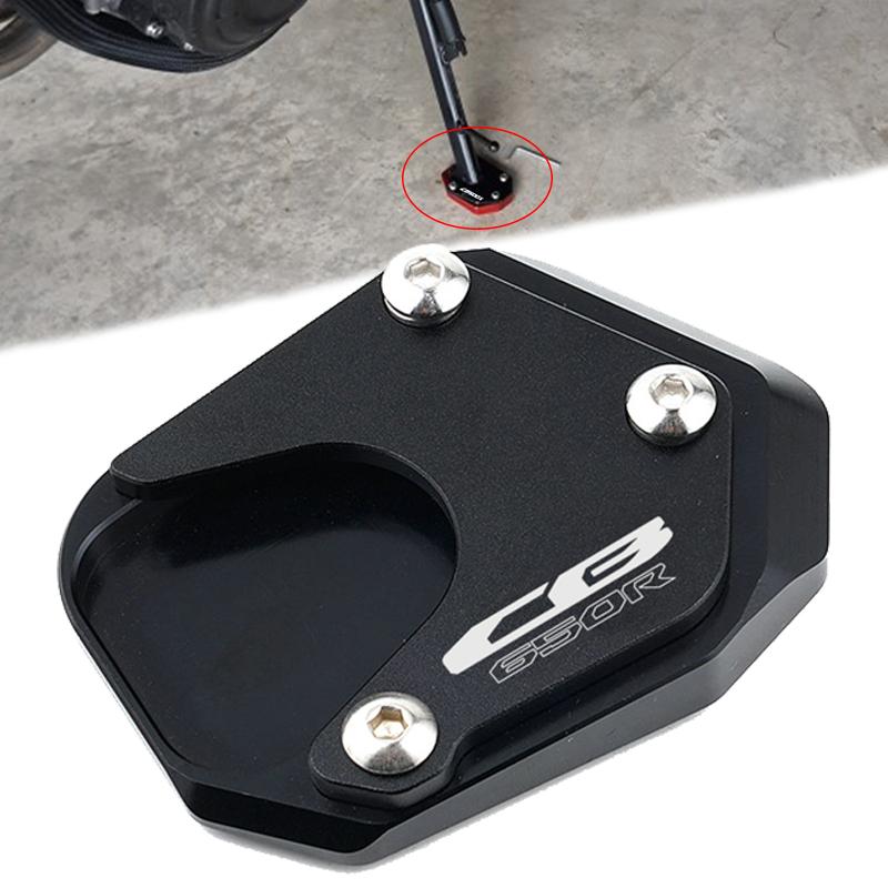 

Алюминиевая подставка для мотоцикла, увеличитель для HONDA CB650R CBR 650R CB650F CBR650F 2014-2017 2018-2022, расширение боковой подставки CB650R Red