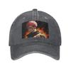 Sukuna RyoUnisex - Jujutsu Kaisen Denim Fabric Cap Casual Baseball Caps Adjustable Hat Summer Unisex Baseball Hats