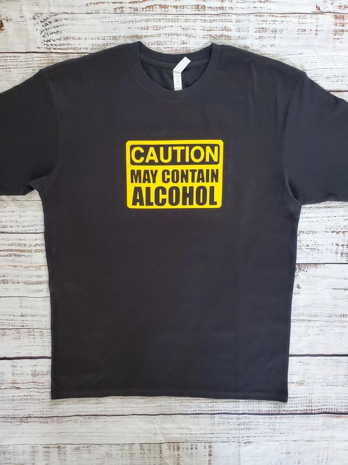 

The Alkaholiks Tshirt. Caution May Contain Alcohol. Size Xl. Optional Sizes! L